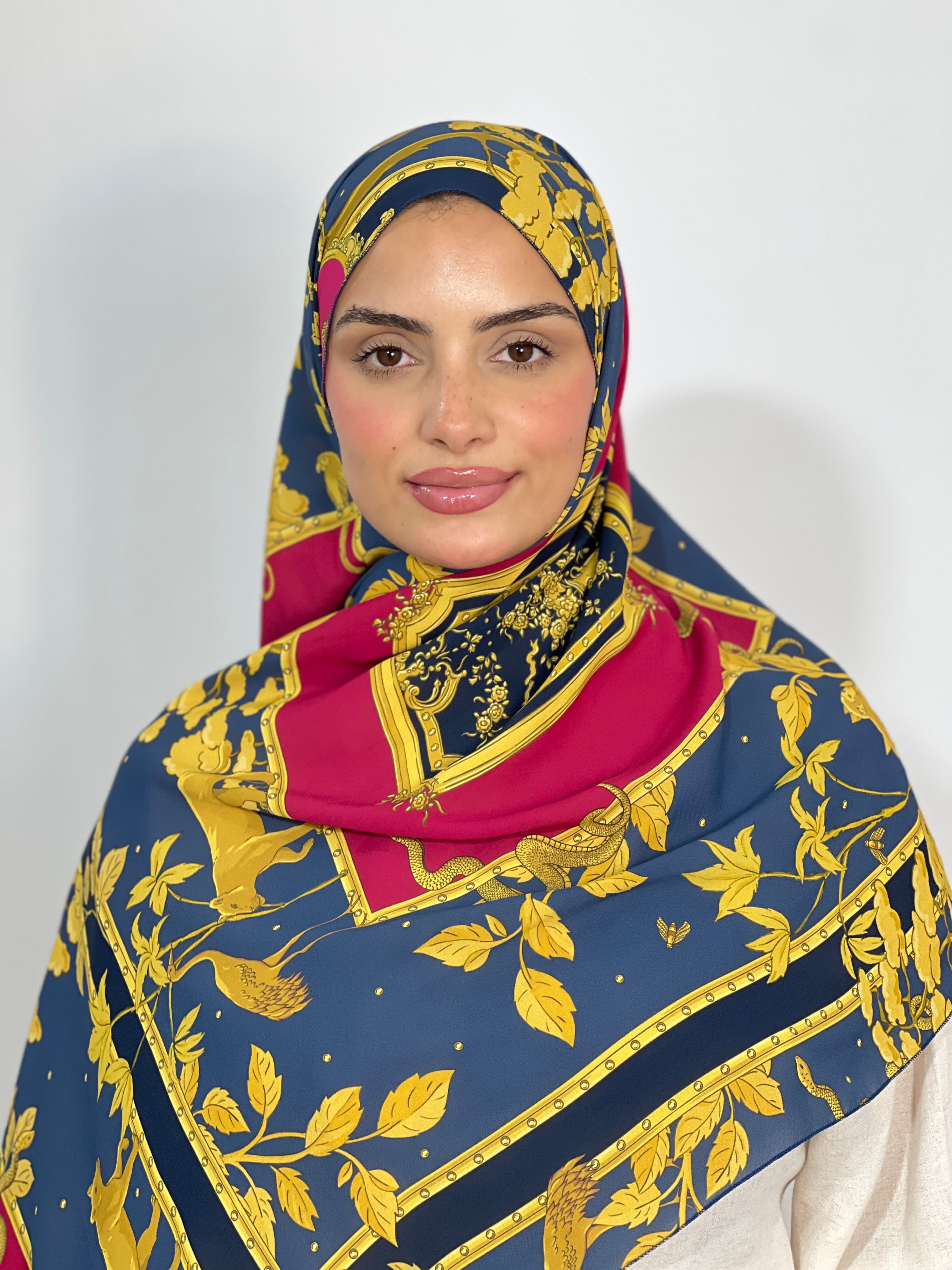 Allurina scarf - "Golden Dynasty"