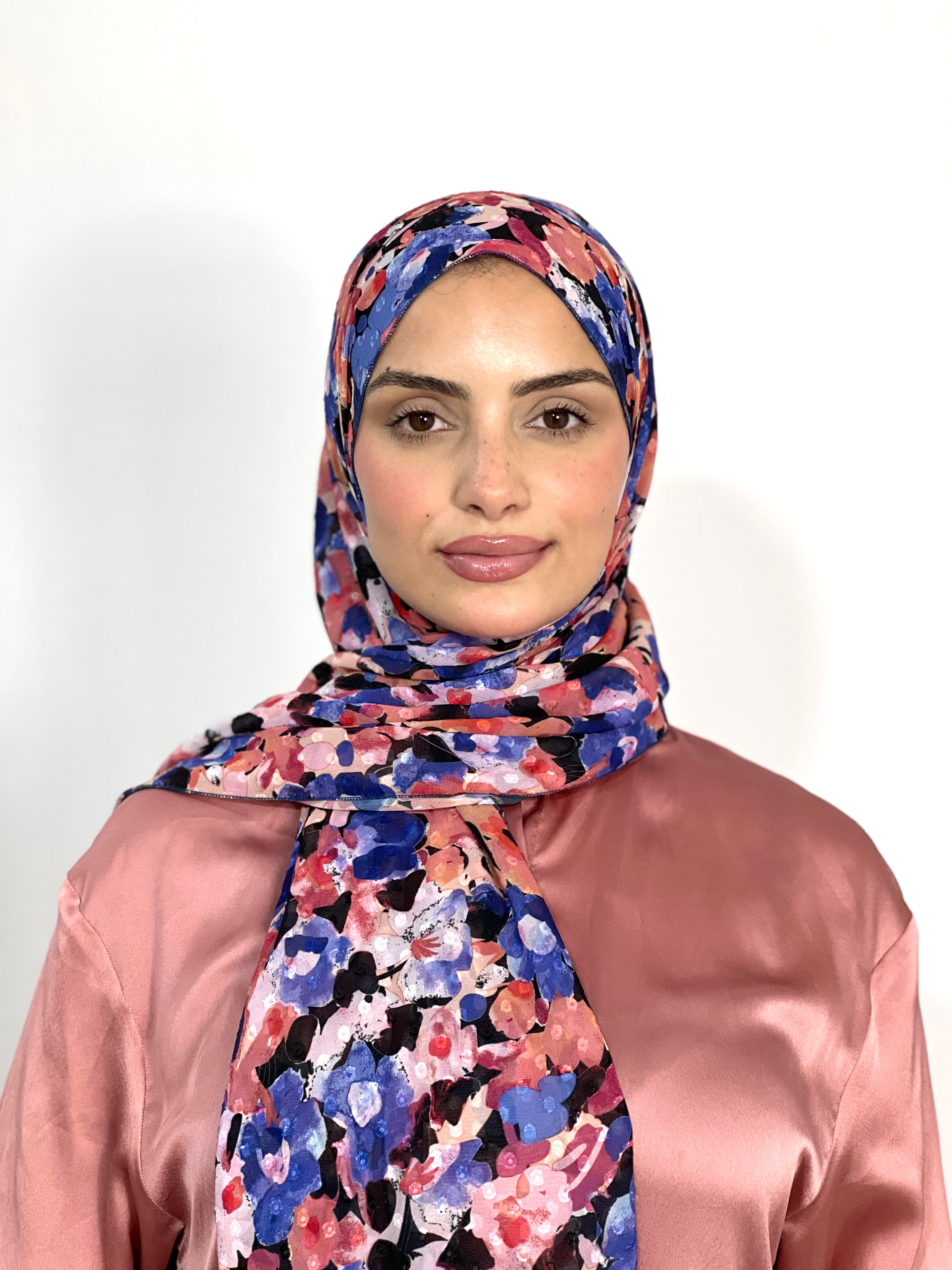 Allurina scarf - "Petal Splash"