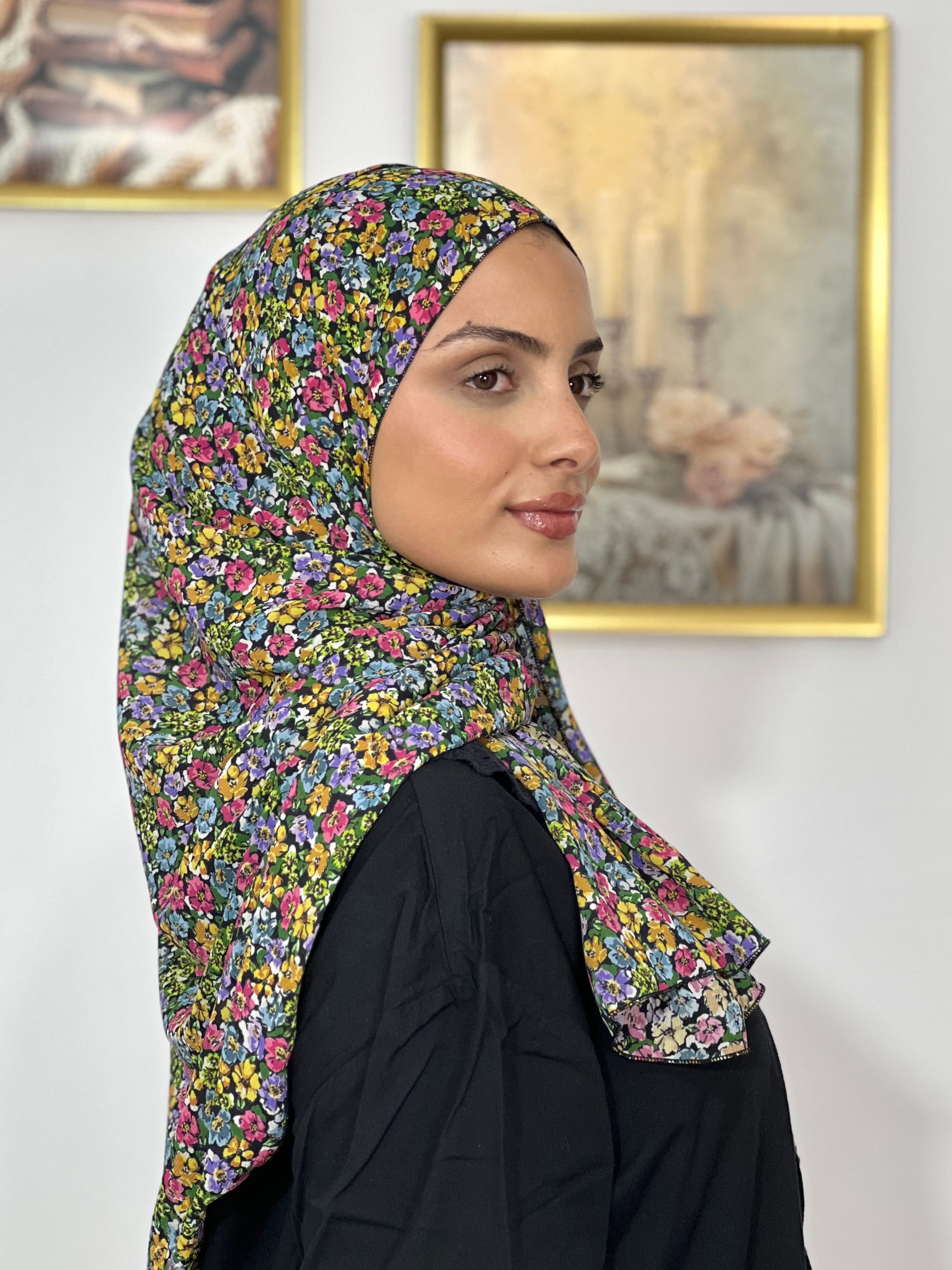 Allurina scarf - "Liberty Bloom"