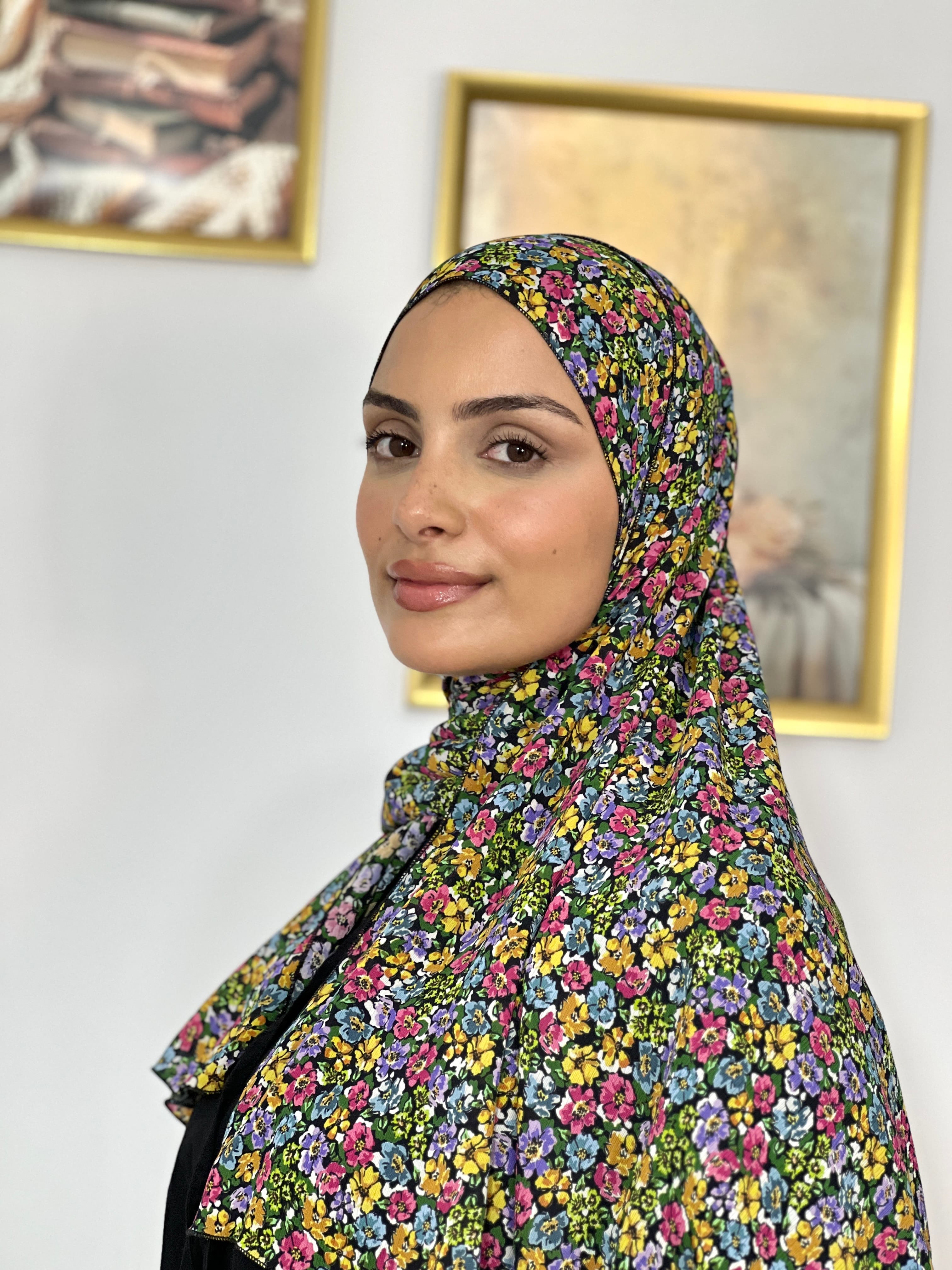 Allurina scarf - "Liberty Bloom"