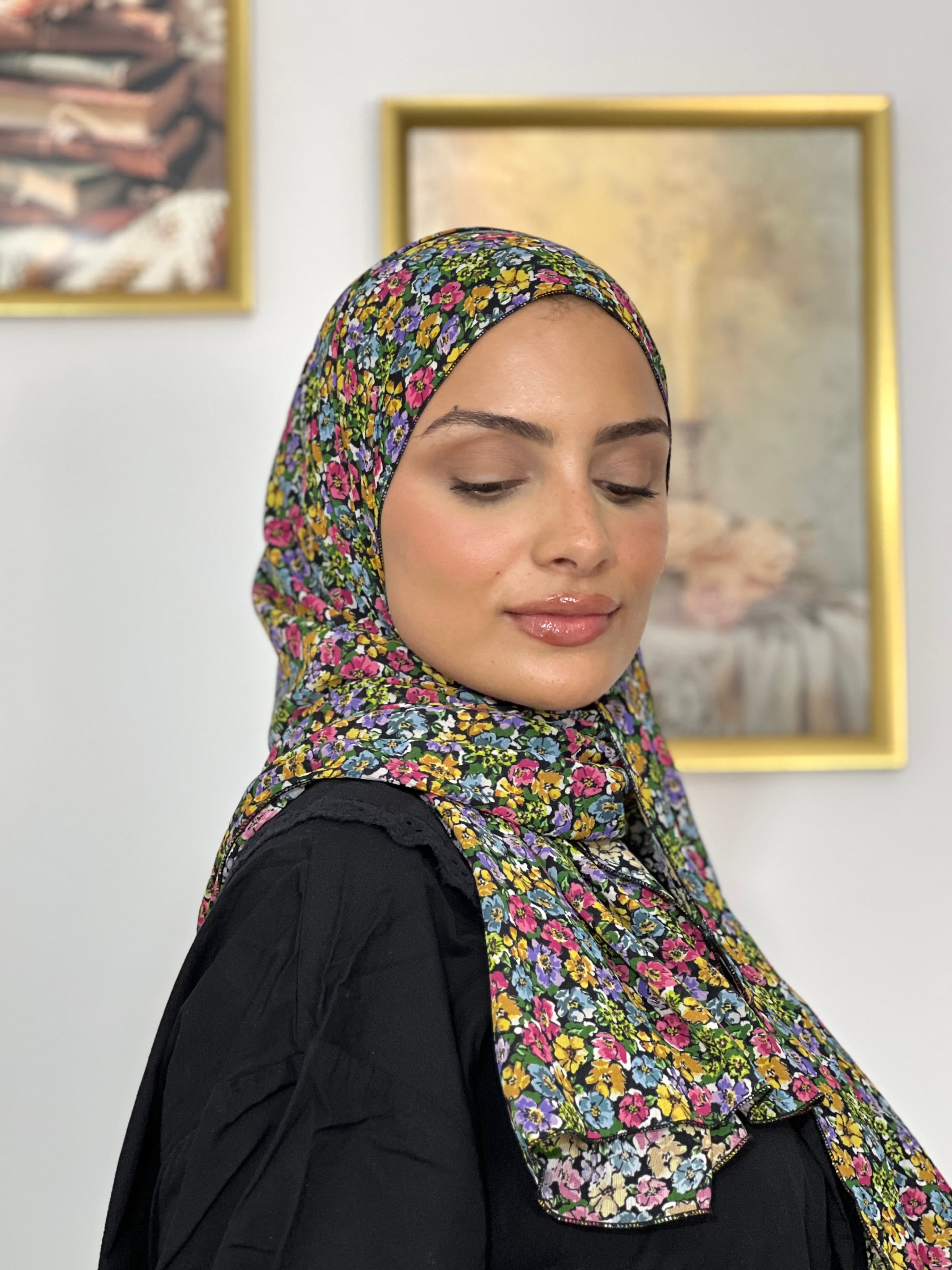 Allurina scarf - "Liberty Bloom"