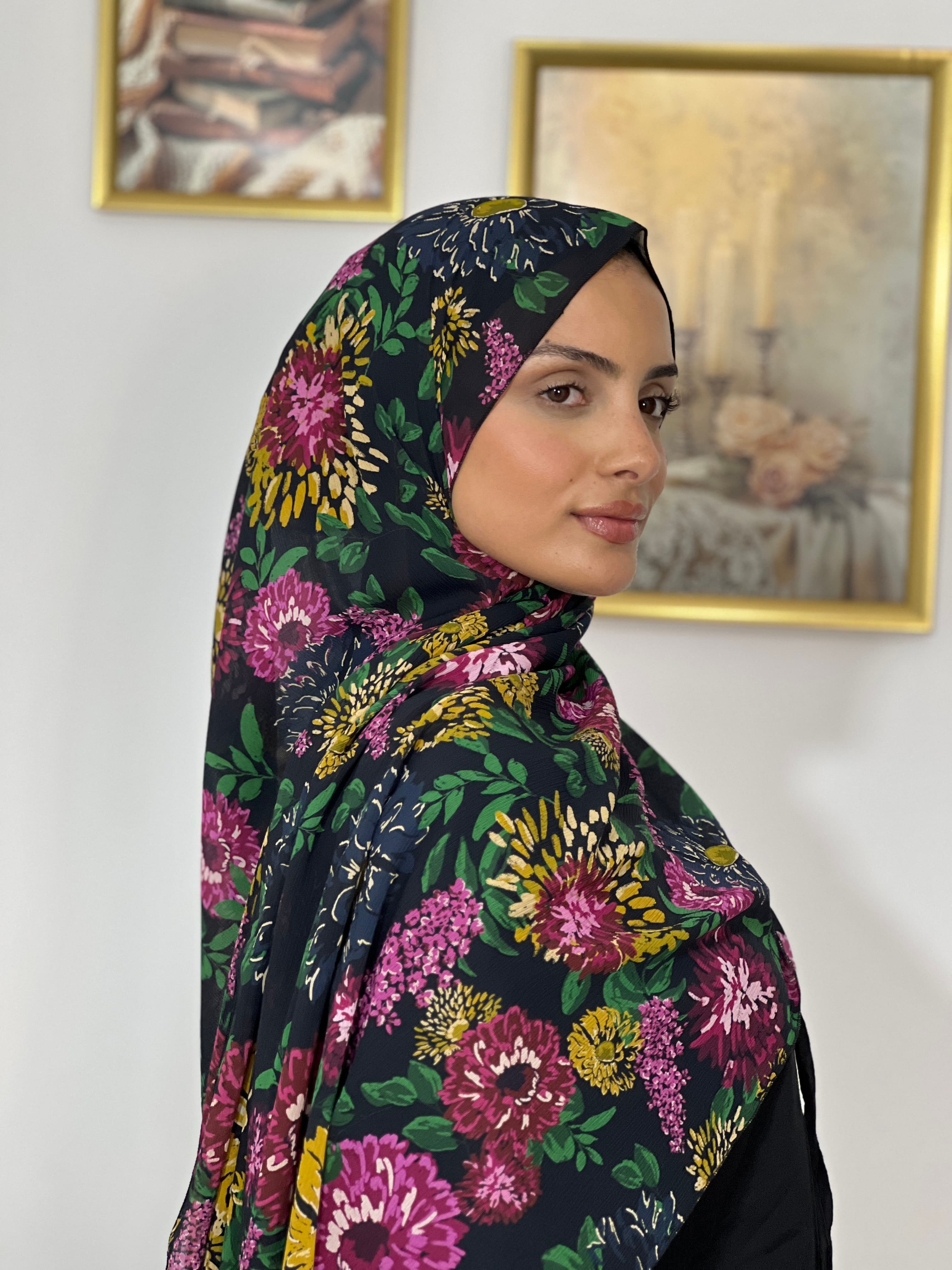 Allurina scarf - "Liberty Bloom"